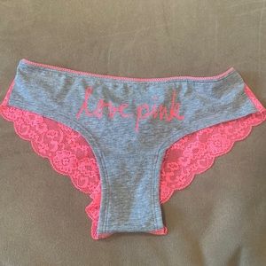 Woman’s Victoria’s Secret underwear